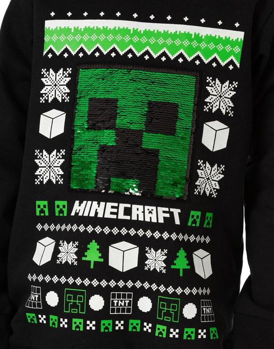 Immagine prodotto Minecraft Maglia con paillettes design natalizio (116)