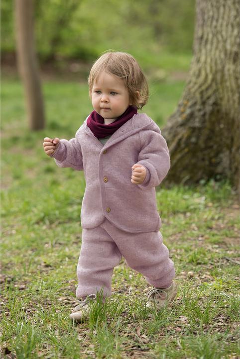 Actual product image Engel Natur Hooded jacket with wooden buttons (56)