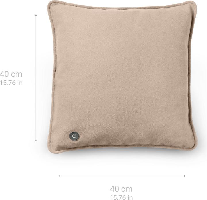Actual product image Medisana HC 200 Interior Cushion Line sand (40 x 40 x 18 cm)