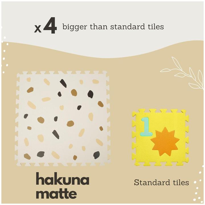Actual product image Hakuna Matte XXL Puzzle Mat, Confetti (180 x 120 cm)