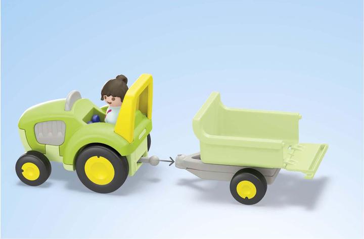 Produktbild Playmobil Bauernhof-Abenteuer Traktor (71656)