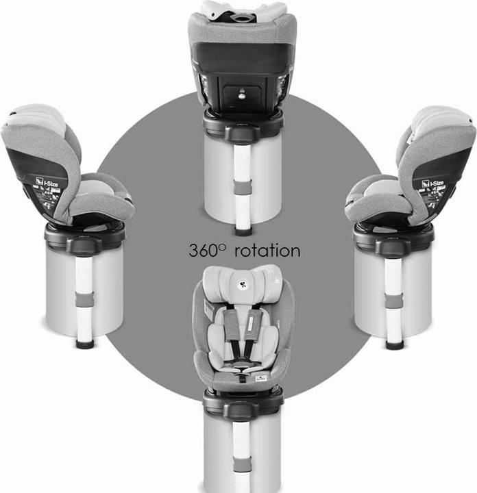 Immagine prodotto Lorelli Seggiolino per bambini Proxima i-Size (Reboarder, Seggiolino, Seggiolino per bambini, ECE R129/i-Size Standard)