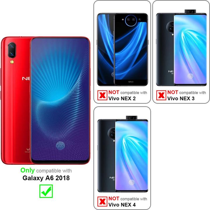 Productafbeelding Cadorabo Boek Onzichtbare Magneethoes (Vivo Nex)