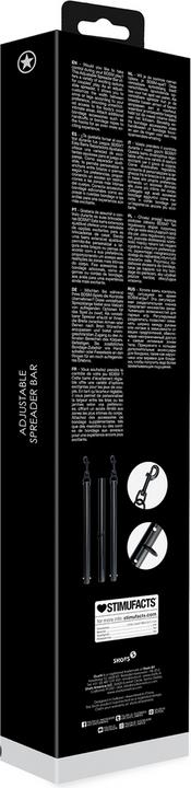 Image du produit Ouch! Barre d'écartement ajustable - Noir