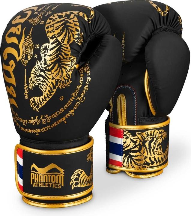 Actual product image Phantom Athletics Boxing gloves Muay Thai - Limited Black Edition (16 OZ)