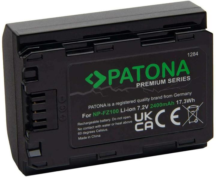 Actual product image Patona Sony NP-FZ100 Premium battery (Rechargeable battery)
