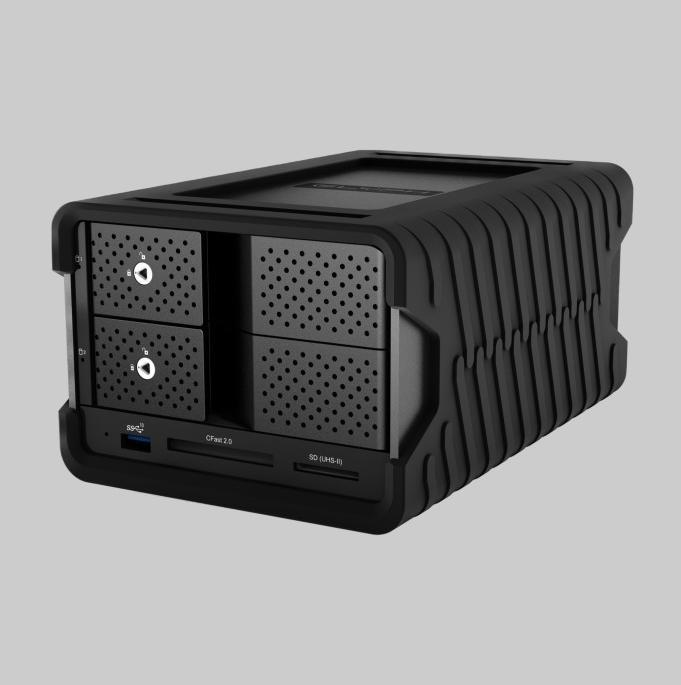Glyph Blackbox PRO RAID 40TB with Hub, Enterprise Class, Thunderbolt 3 (40 TB)