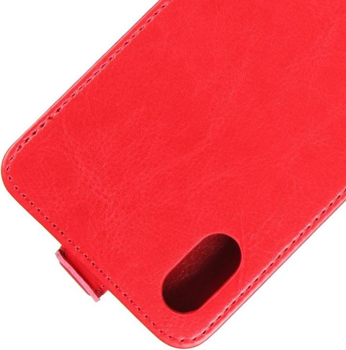 Produktbild Cover-Discount Leder Flip Case mit Fotofach vertikal (Apple iPhone X, Apple iPhone XS)