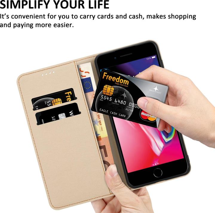Image du produit Cadorabo Pochette Book avec impression (Apple iPhone 7 Plus, Apple iPhone 7s Plus)