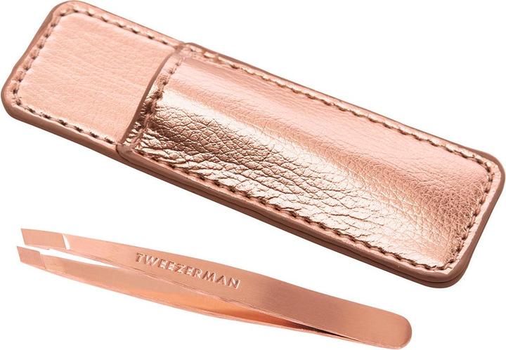 Actual product image Tweezerman Mini Slant Tweezer & Case