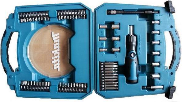 Makita Set di punte D-42020, SET di cacciaviti, 65 pezzi.
