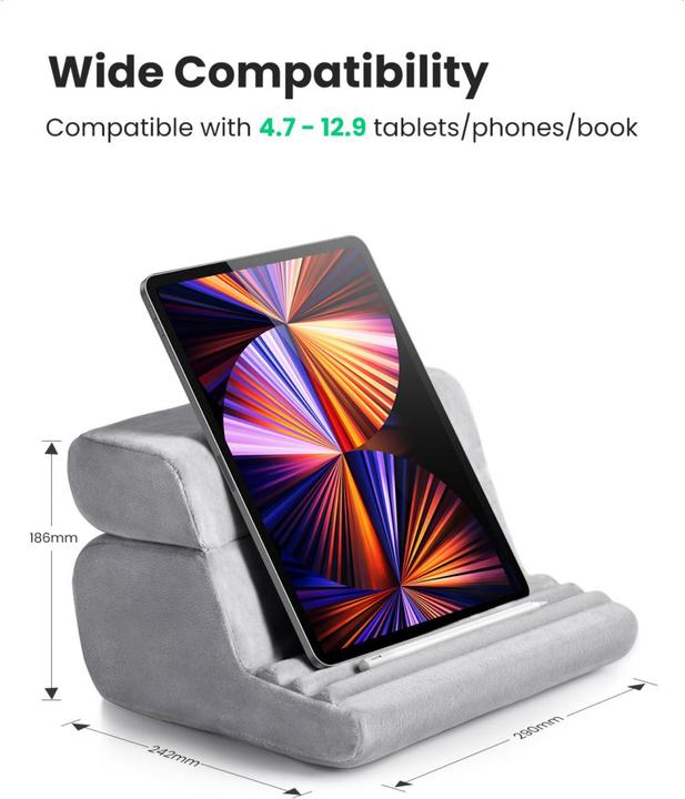 Image du produit Ugreen velor foldable tablet phone stand gray (60646 LP473)