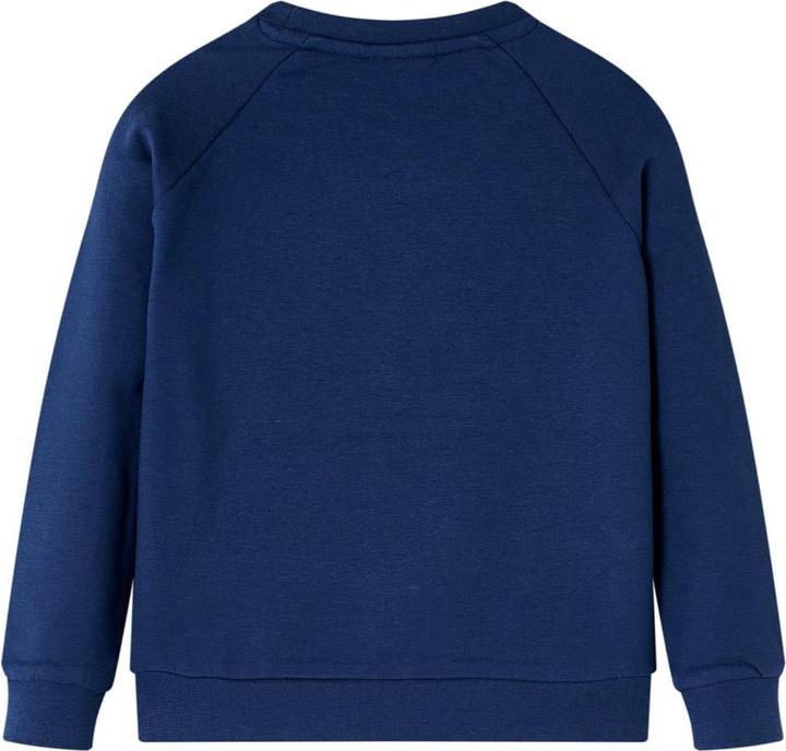 Actual product image VidaXL Children's sweatshirt navy blue 116,Material: 95 % cotton. 5 (116)
