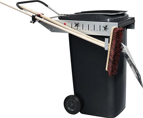 Actual product image Flora CARRIER PICK UP rubbish bin frame, with handle and implement holder, 1+ items. (240 l)