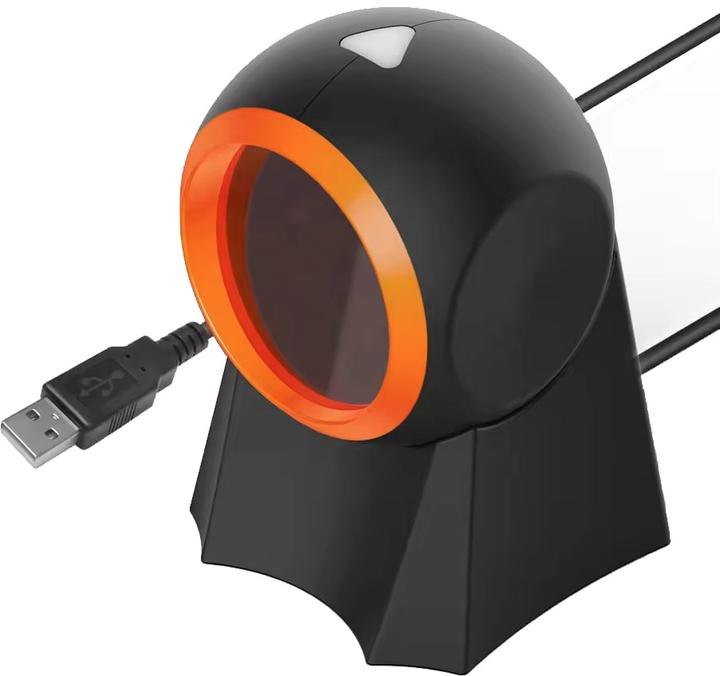 Immagine prodotto PhoneLook Scanner di codici a barre EAN + QR e Datamatrix (1D/2D) Plug & Play con cavo USB-A