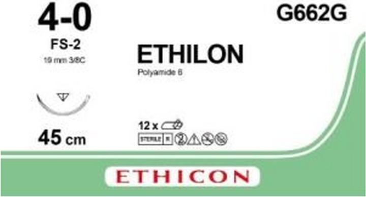 Produktbild Ethilon 45cm green monof 1xFS-2 4-0 12 Stk