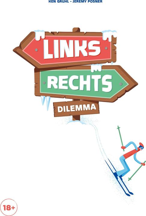 Actual product image Asmodée COJD0004 - Links-Rechts-Dilemma, Partyspiel, für 3-6 Spieler, ab 18 Jahren (DE-Ausgabe) (German)