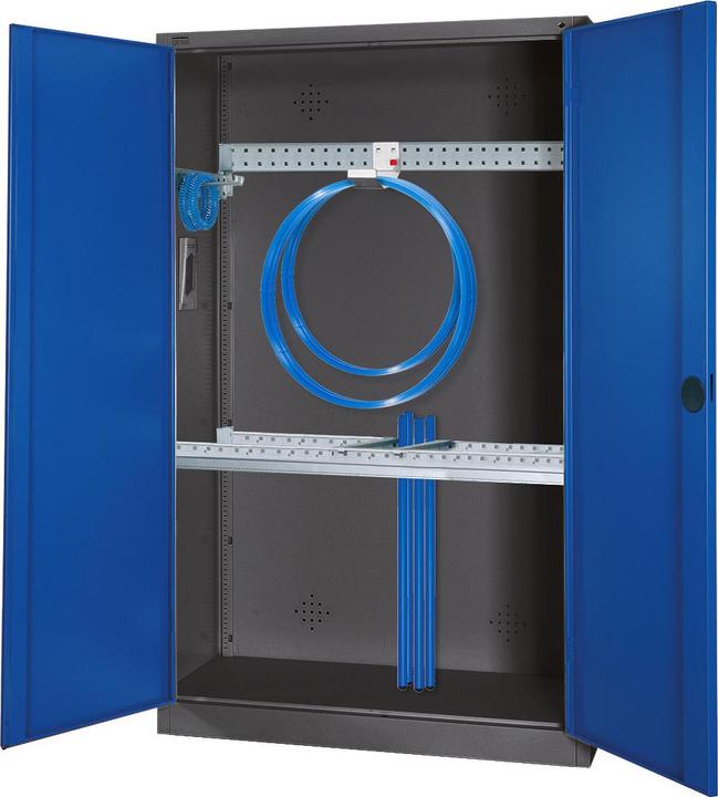 Actual product image C+P Modular sports equipment cabinet with basic equipment (HxWxD: 195x120x50 cm, with solid sheet metal