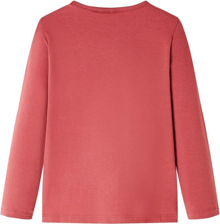 Produktbild VidaXL Kinder-Langarmshirt Dunkelrosa 92,Material: 95 % Baumwolle (92)