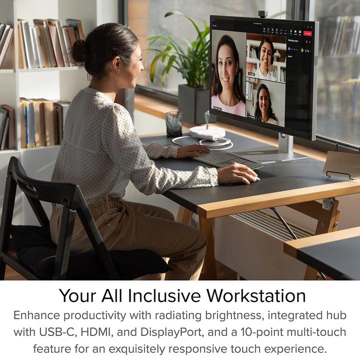 Immagine prodotto Alogic Clarity Pro + Webcam e PD USB C (3840 x 2160 pixel, 27")