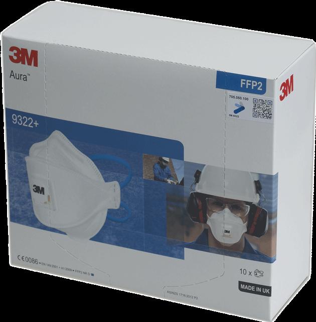 Produktbild 3M Staubschutzmasken (FFP2, 10 x)