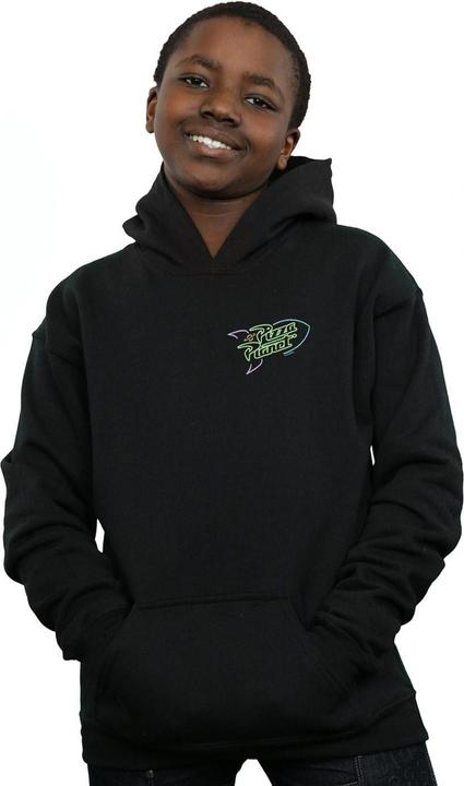 Produktbild Disney Toy Story Neon Pizza Planet Breast Print Kapuzenpullover Jungen (152, 158)