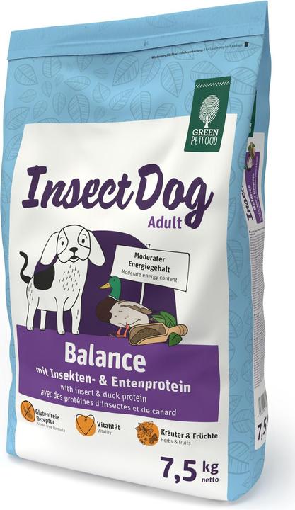 Immagine prodotto Green Petfood Insect-Dog Balance 7.5 kg (Adulto, 7500 g)