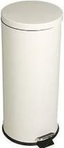 Immagine prodotto MultiLine Pedalspand 30,3 ltr Laekagesikker inderspand Stål Off-White,1 stk/krt