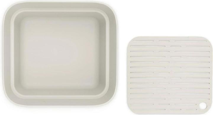 Produktbild Brabantia Waschbecken mit Abtropfboden, Grau (34.40 cm, 37.40 cm)