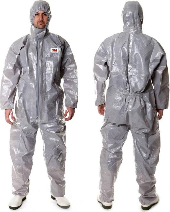 Actual product image 3M 4570 Protective Coverall, Grey, XL (XL)