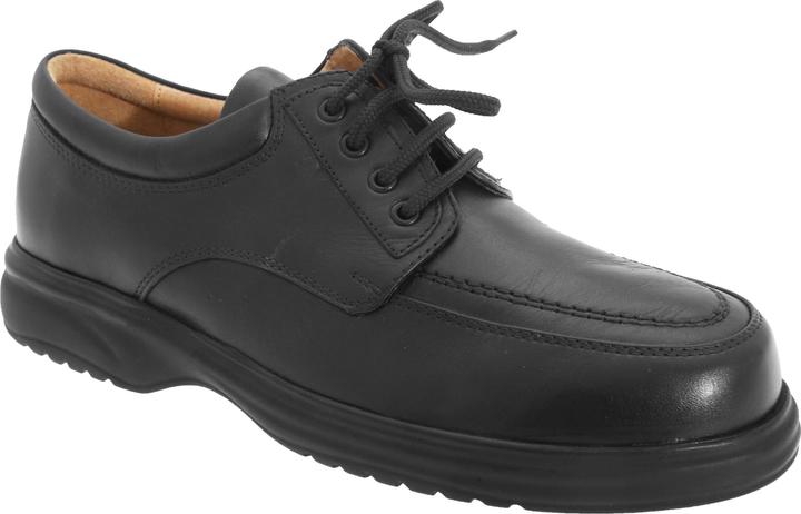 Produktbild Roamers Superlite Schnürhalbschuhe Schnürschuhe Leder breite Passform (44.5)