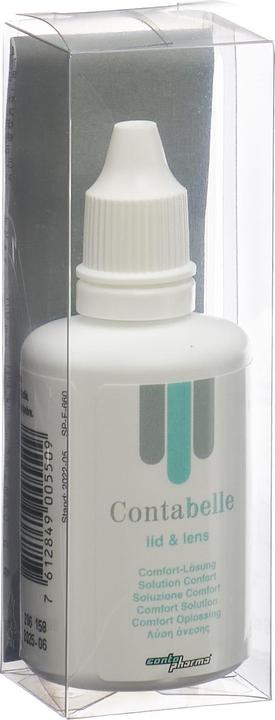 Produktbild Contabelle Comfort lid & lens (Reinigungstücher, 50 ml)
