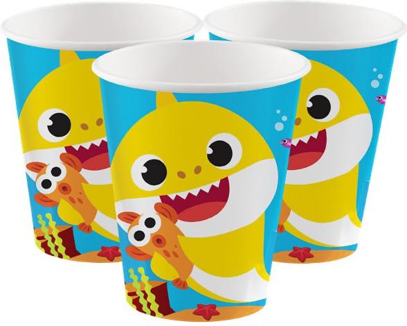 Actual product image Amscan Baby Shark Party Mug (6 x)