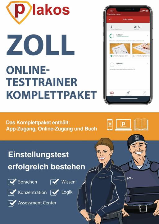 Actual product image Zoll Einstellungstest Komplettpaket (German, 2020)
