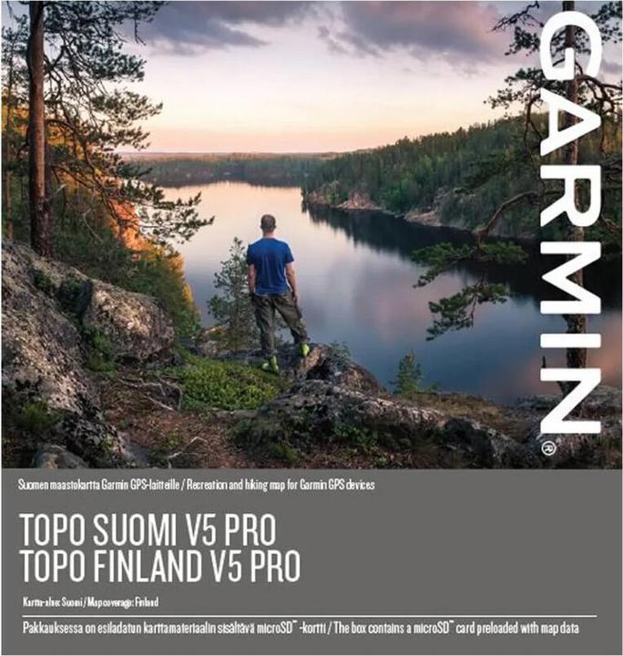 Actual product image Garmin TOPO Finland v5 PRO