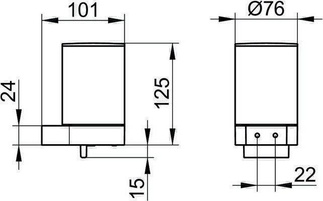 Produktbild Keuco Lotionspender PLAN mit Halter und Pumpe alu-fin