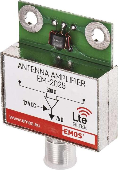 Immagine prodotto Emos Preamplificatore d'antenna 25dB VHF/UHF (Amplificatore)