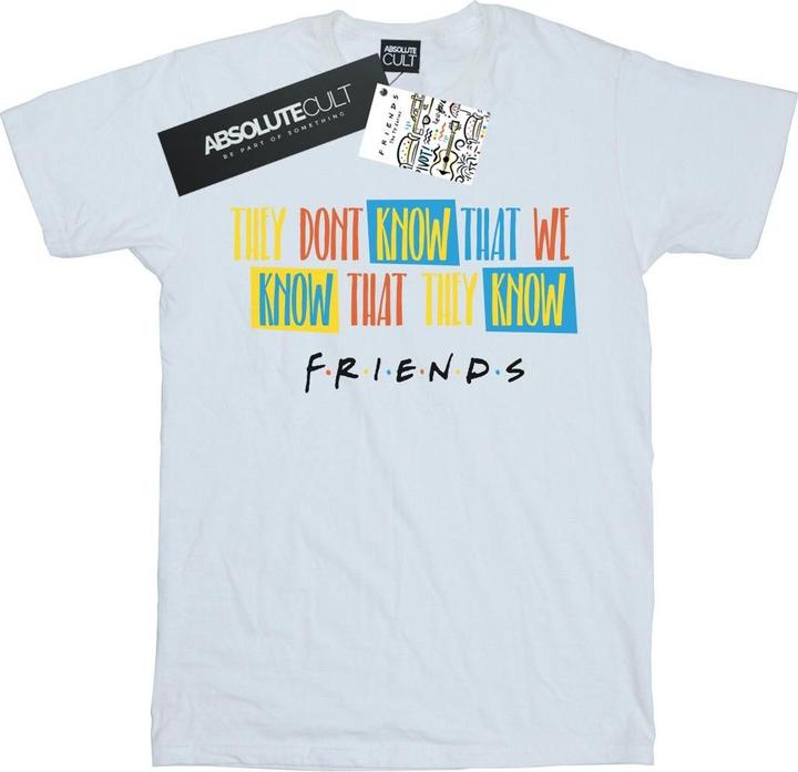 Friends They Don't Know Script TShirt (XL)