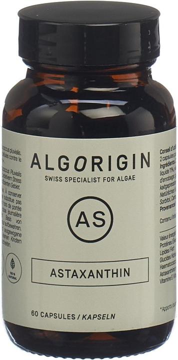 Produktbild Algorigin Astaxanthin (60 Stück, Kapseln, 144 g)