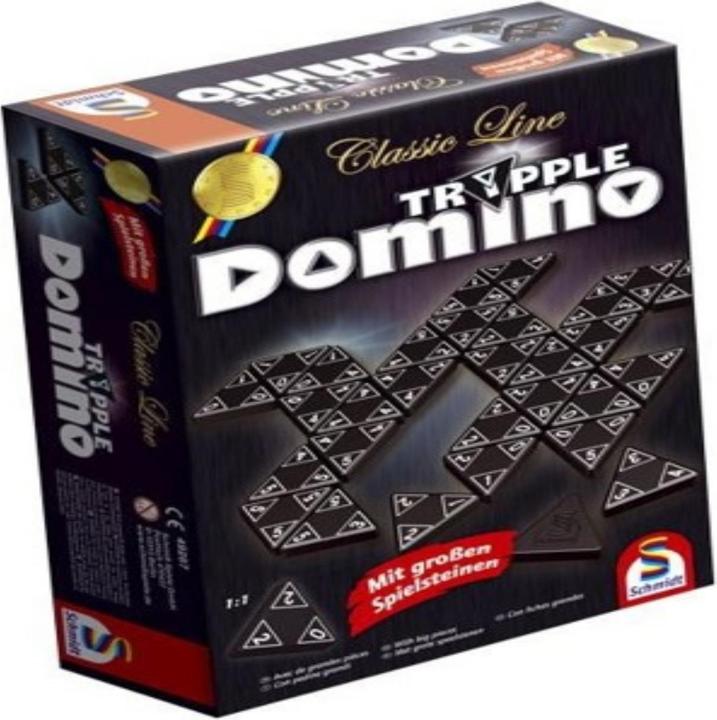 Image du produit Schmidt Spiele Classic Line : Tripple Domino (Allemand)