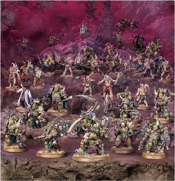 Produktbild Games Workshop Warhammer 40.000 - Death Guard Kampfpatrouille (Kunststoff)