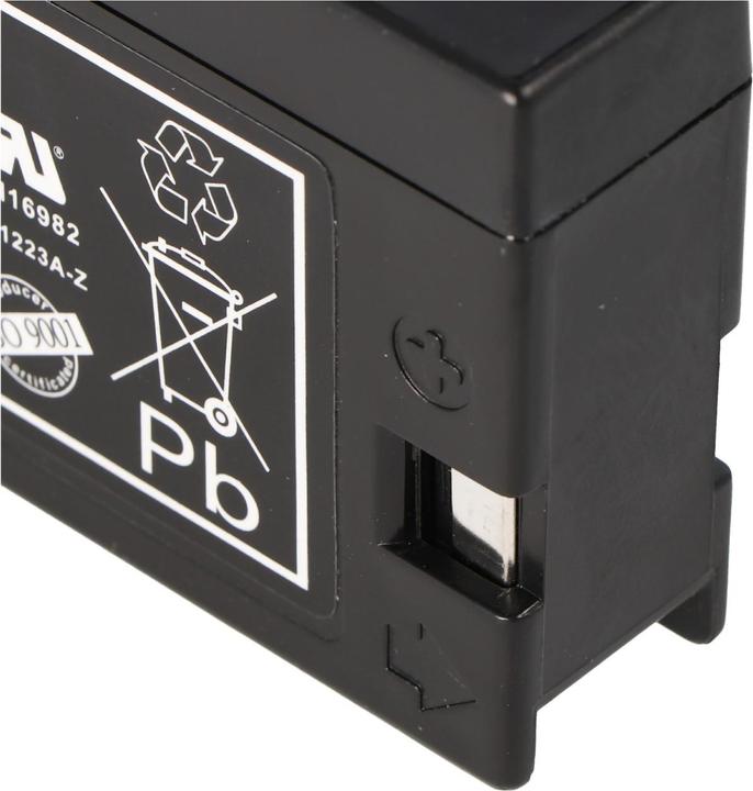 Actual product image Kung Long WP1223A battery, also for LC-SA122R3BG, LC-TA122PU (12 V, 2.10 Ah)