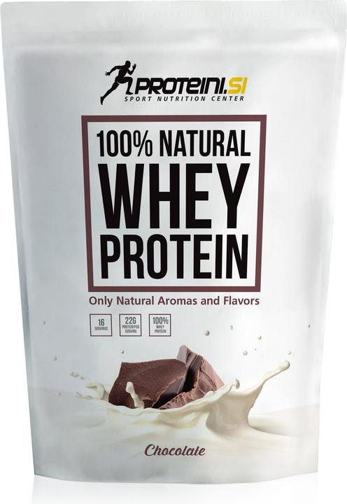 Image du produit Proteini.ch Proteini 100% Natural Whey Protein (Chocolat, 1 pcs, 500 g)
