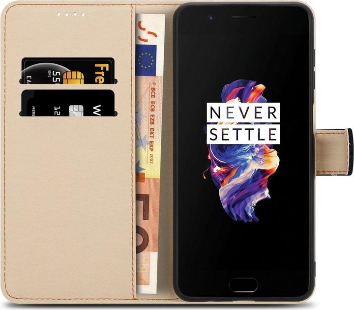 Actual product image Cadorabo Book Cover with Print for OnePlus 5 (OnePlus 5)