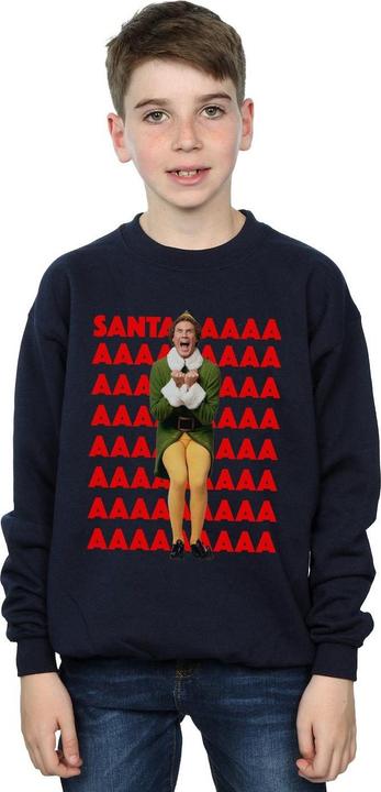 Produktbild Elf Buddy Santa Scream Sweatshirt Jungen (152, 158)