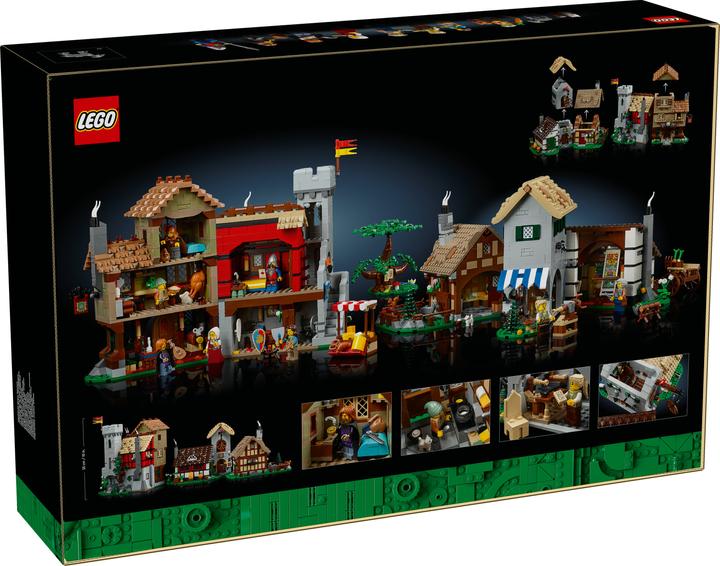 Image du produit LEGO Place de la ville médiévale (10332, LEGO Icons, LEGO difficiles à trouver)