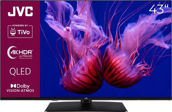 JVC LT-43VUQ3455 LED-TV UHD QLED TIVO (43", QLED, 4K, 2024)