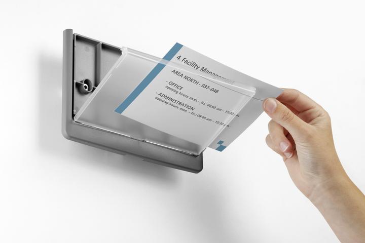 Actual product image Durable Door plate Click Sign