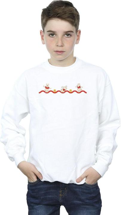 Actual product image Disney Boys Winnie The Pooh Hunny Line Sweatshirt (140, 146)