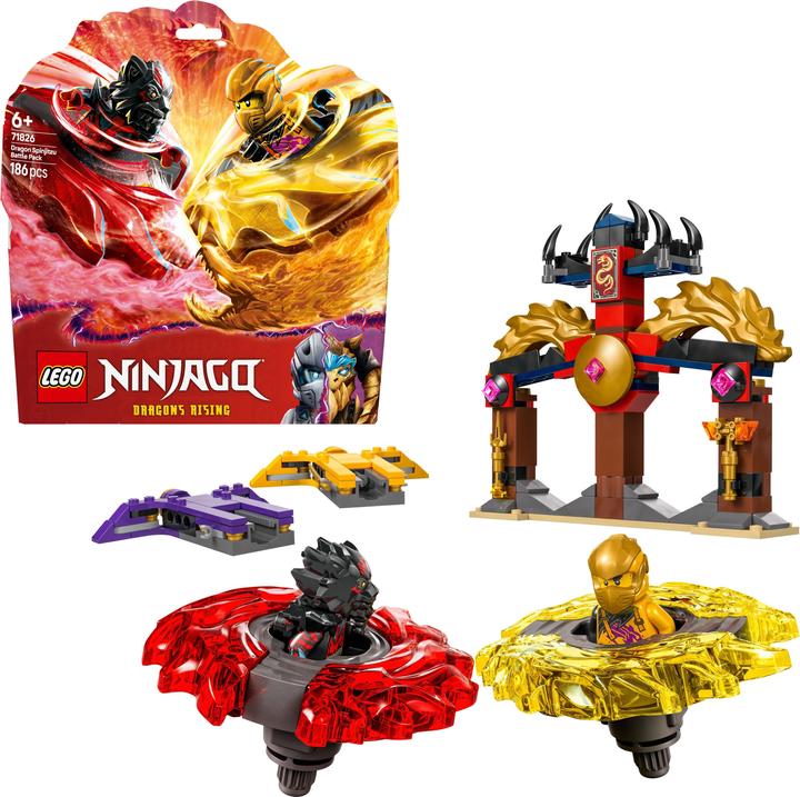 Actual product image LEGO Drachen-Spinjitzu Battle Pack (71826, LEGO Ninjago)